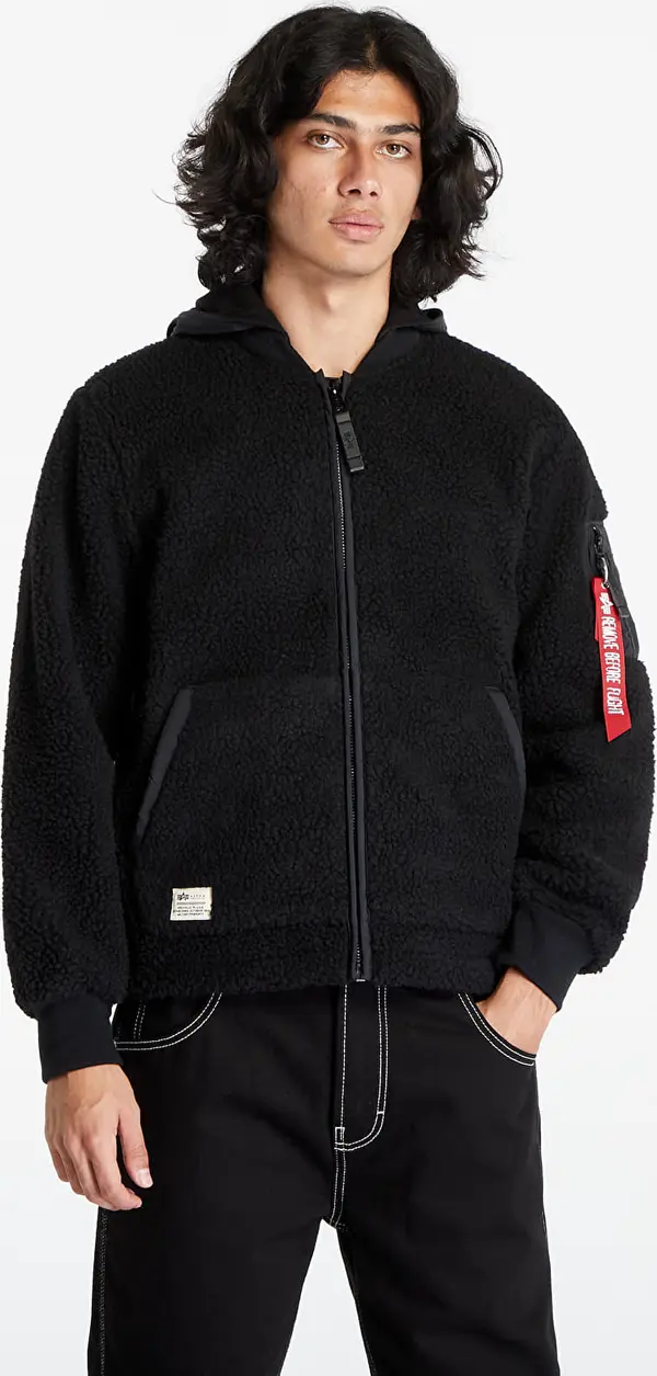 Alpha Industries Яке Alpha Industries Teddystoff Nylon ZH Jacket Black XL