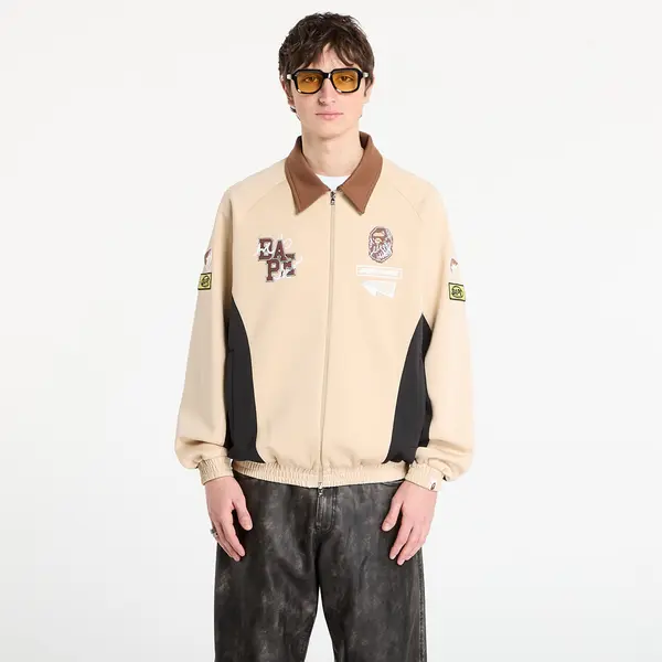 A BATHING APE Яке BAPE® x FOOTSHOP - Track Jacket UNISEX Beige M