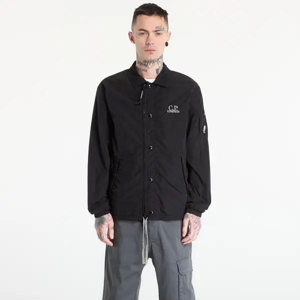 C.P. Company Яке C.P. Company Chrome-R Zipped Lens Overshirt Black L