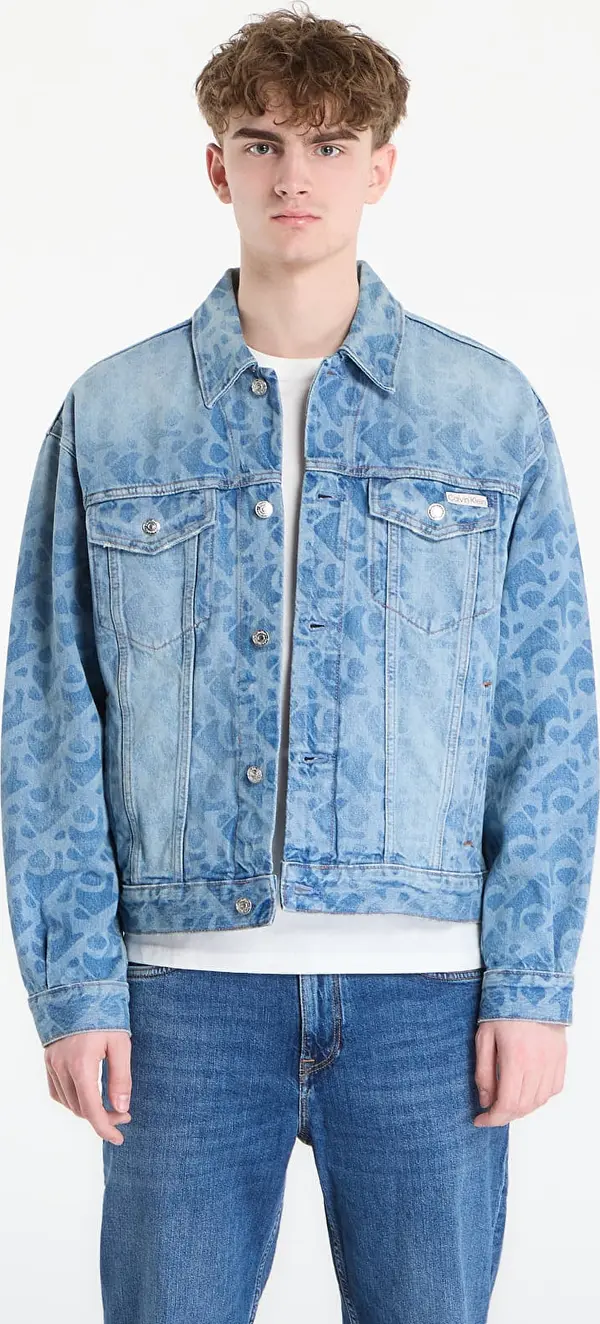 Calvin Klein Яке Calvin Klein Jeans 90S Trucker Jacket Light Playbill M