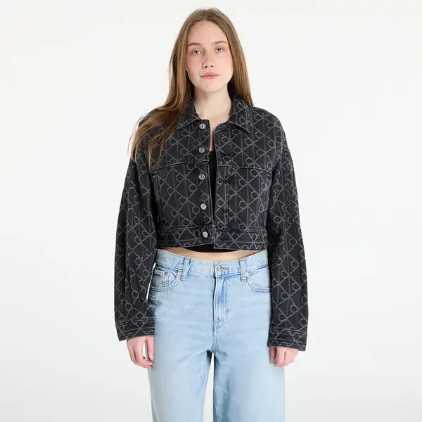Calvin Klein Яке Calvin Klein Jeans Articulated Denim Jacket Black L