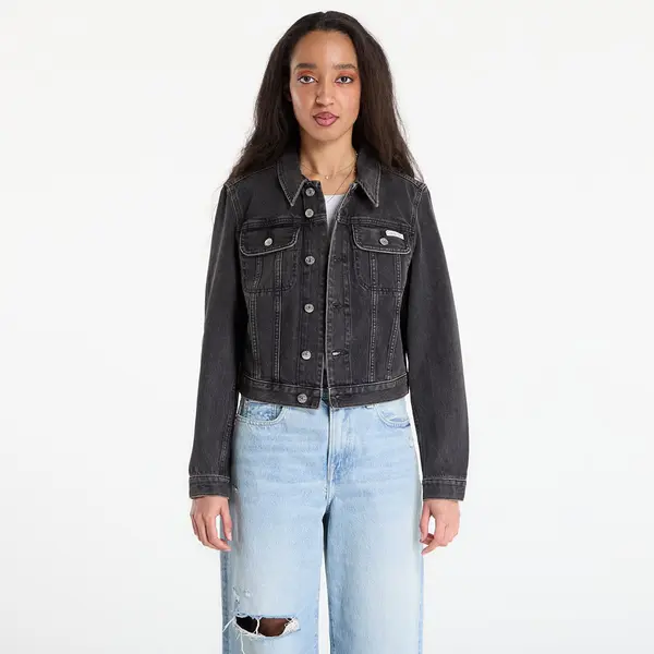 Calvin Klein Яке Calvin Klein Jeans Cropped 90S Denim Jacket Black XS