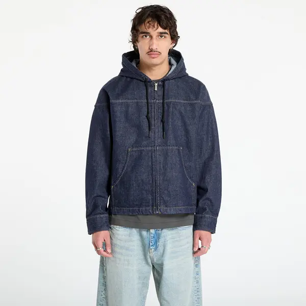 Calvin Klein Яке Calvin Klein Jeans Denim Zip Front Hood Jacket Blue L