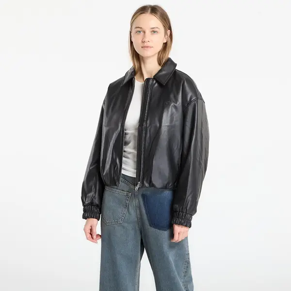 Calvin Klein Яке Calvin Klein Jeans Faux Leather Insulated Jacket Black XS