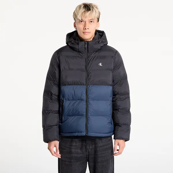 Calvin Klein Яке Calvin Klein Jeans Ls Nylon Color Bock Jacket Black M