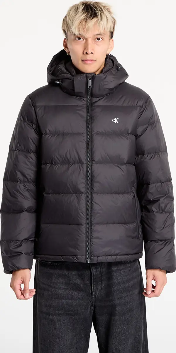 Calvin Klein Яке Calvin Klein Jeans Ls Nylon Zip Off Hooded Jacket Black XL