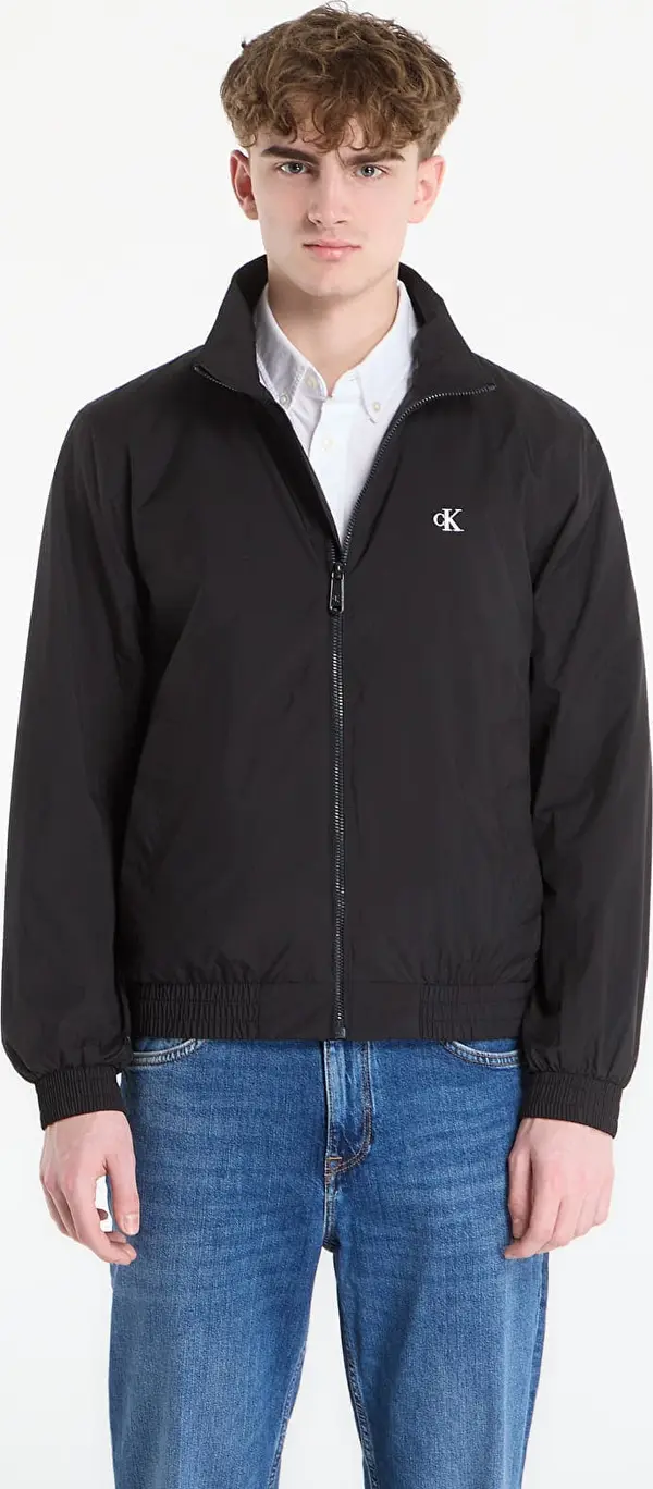 Calvin Klein Яке Calvin Klein Jeans Ls Unfilled Nylon Harrington Jacket Black L