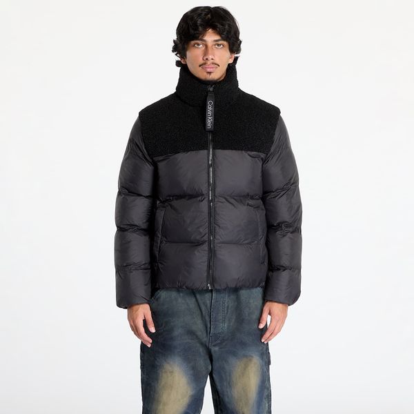 Calvin Klein Яке Calvin Klein Jeans Sherpa Puffer Jacket Black S
