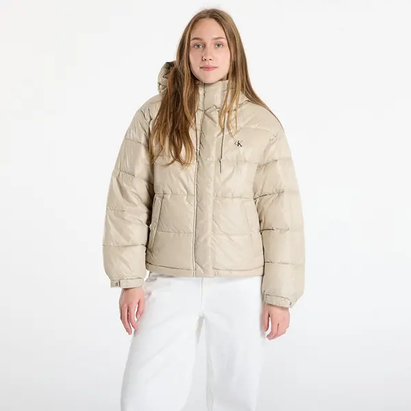 Calvin Klein Яке Calvin Klein Jeans Shine Puffer Jacket Brown L