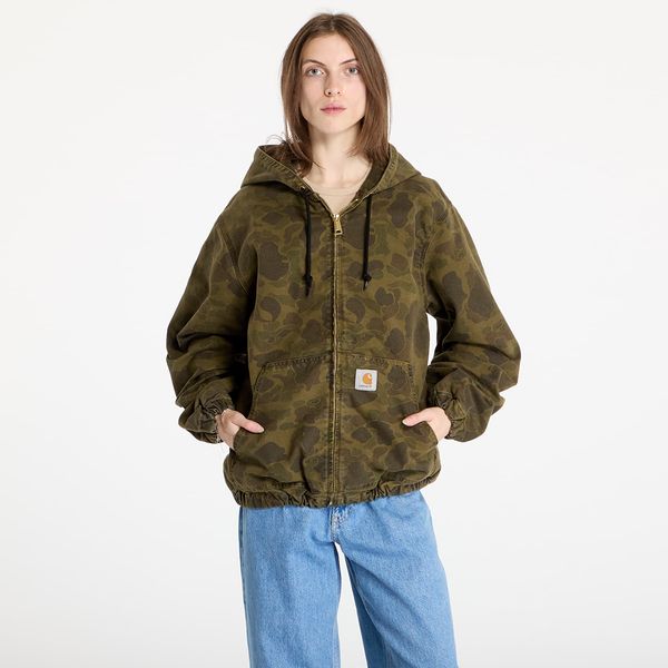 Carhartt WIP Яке Carhartt WIP Duck Active Jacket UNISEX Camo Duck/ Green/ Office Green Garment Dyed M