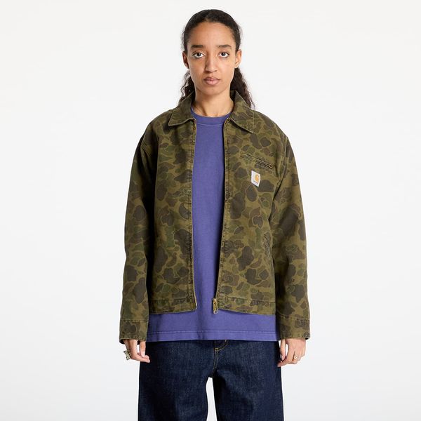 Carhartt WIP Яке Carhartt WIP Duck Detroit Jacket UNISEX Camo Duck/ Green/ Office Green Garment Dyed L