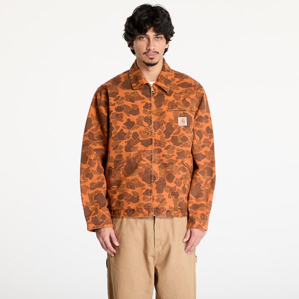 Carhartt WIP Яке Carhartt WIP Duck Detroit Jacket UNISEX Camo Duck/ Green/ Turmeric Garment Dyed S