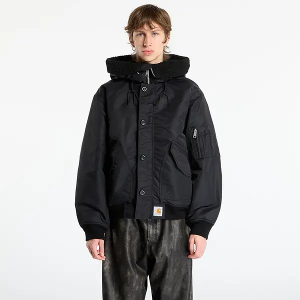 Carhartt WIP Яке Carhartt WIP Hd Oltera Bomber UNISEX Black/ Black XXL