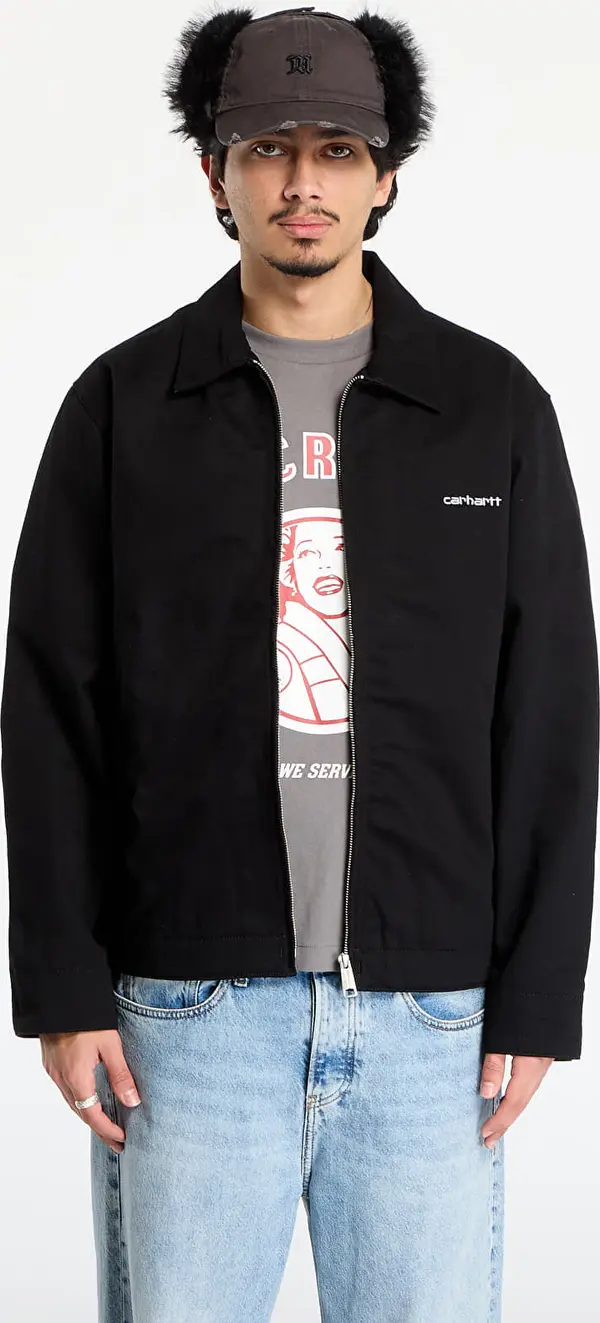 Carhartt WIP Яке Carhartt WIP Module Script Jacket UNISEX Black/ White Rigid XL