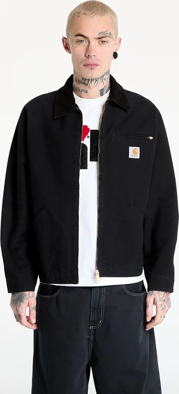 Carhartt WIP Яке Carhartt WIP OG Detroit Jacket UNISEX Black/ Black Aged Canvas S