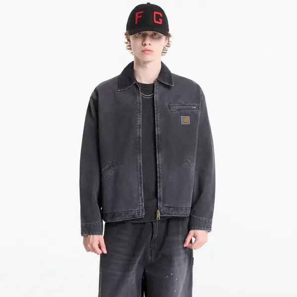 Carhartt WIP Яке Carhartt WIP OG Detroit Jacket UNISEX Black/ Black Destroy Wash S