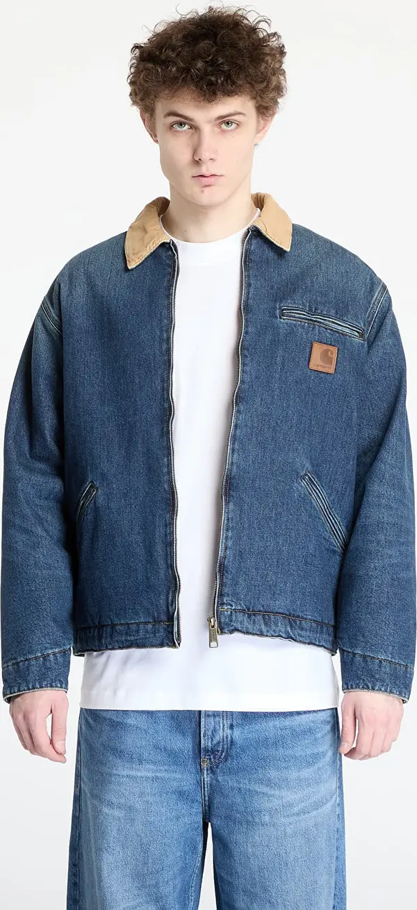 Carhartt WIP Яке Carhartt WIP OG Detroit Jacket UNISEX Blue/ Dusty Brown S