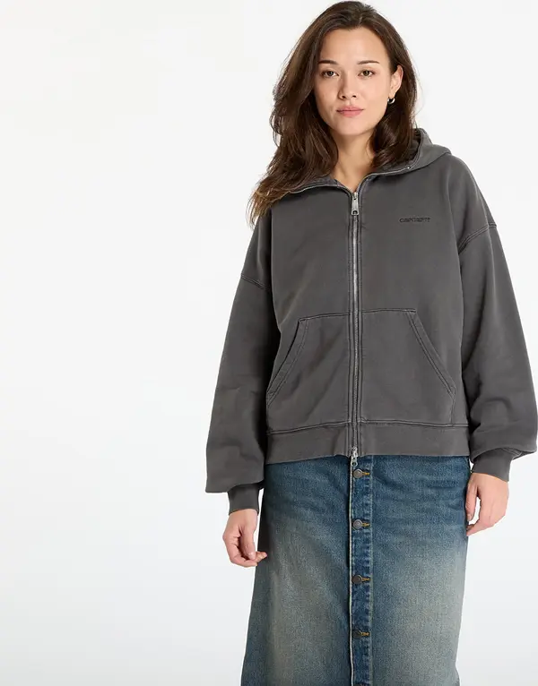 Carhartt WIP Яке Carhartt WIP W' Hooded Benton Jacket Graphite Garment Dyed M