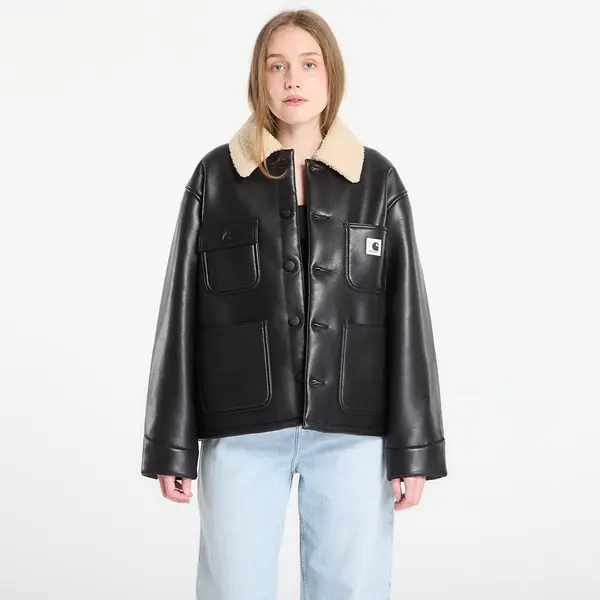 Carhartt WIP Яке Carhartt WIP W' Shepton OG Michigan Coat Black/ Natural L