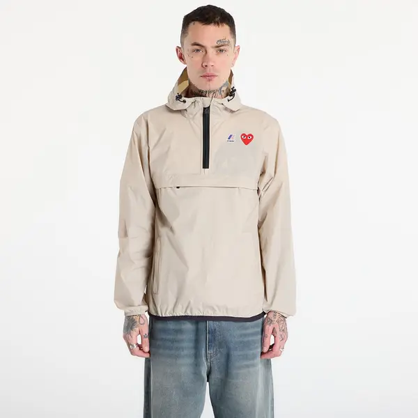 Comme des Garçons PLAY Яке Comme des Garçons PLAY x K-Way Jacket UNISEX Beige M