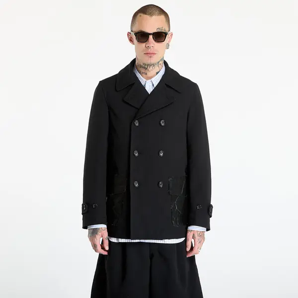 Comme des Garçons SHIRT Яке Comme des Garçons SHIRT Double Breasted Coat Black L