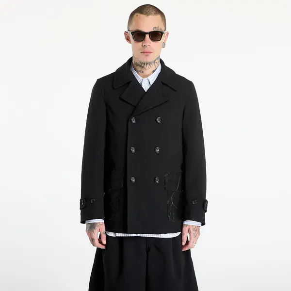Comme des Garçons SHIRT Яке Comme des Garçons SHIRT Double Breasted Coat Black M