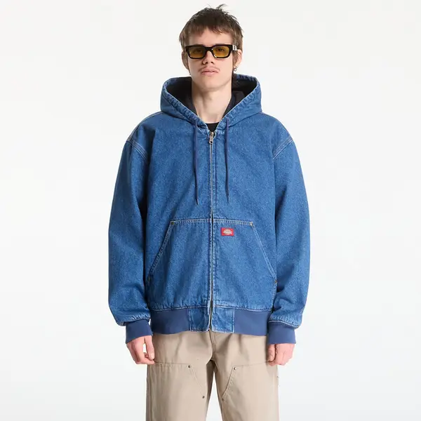 Dickies Яке Dickies Lined Denim Hooded Bomber Classic Blue M