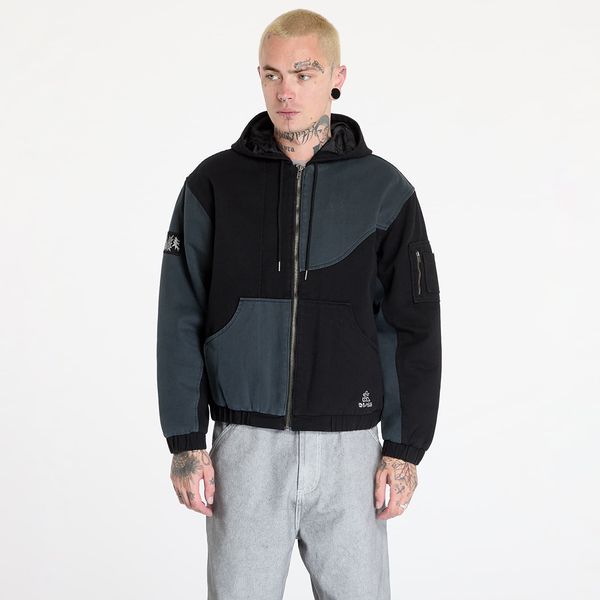 DIME Яке DIME Panel Denim Hooded Bomber UNISEX Charcoal M