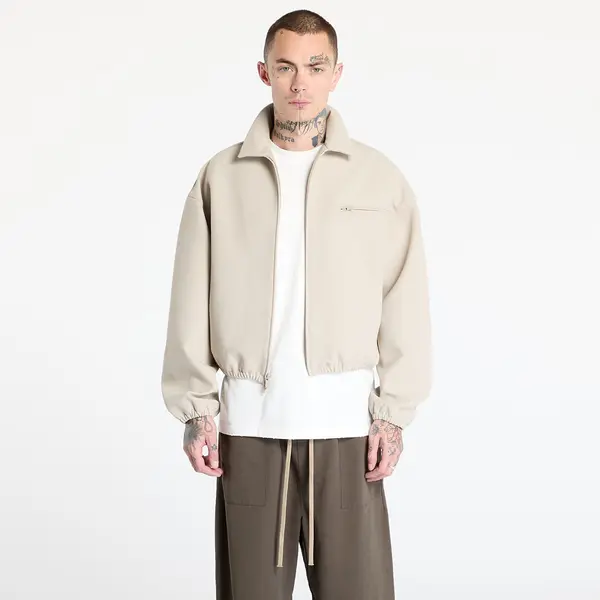 Fear of God Essentials Яке Fear of God Essentials Bonded Canvas Zip-Up Jacket Timber L