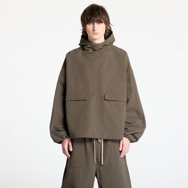 Fear of God Яке Fear Of God ESSENTIALS Military Nylon Hooded Anorak Brown S