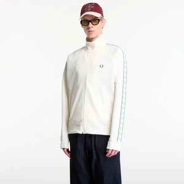 FRED PERRY Яке Fred Perry Contrast Tape Track Jacket Ecru L