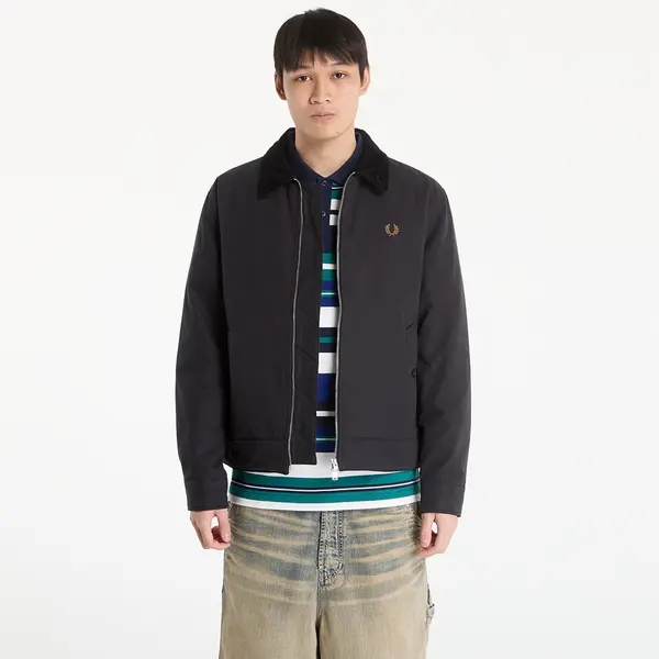FRED PERRY Яке FRED PERRY Cotton Caban Jacket Black XXL