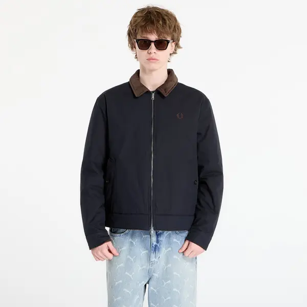 FRED PERRY Яке FRED PERRY Cotton Caban Jacket Navy XL
