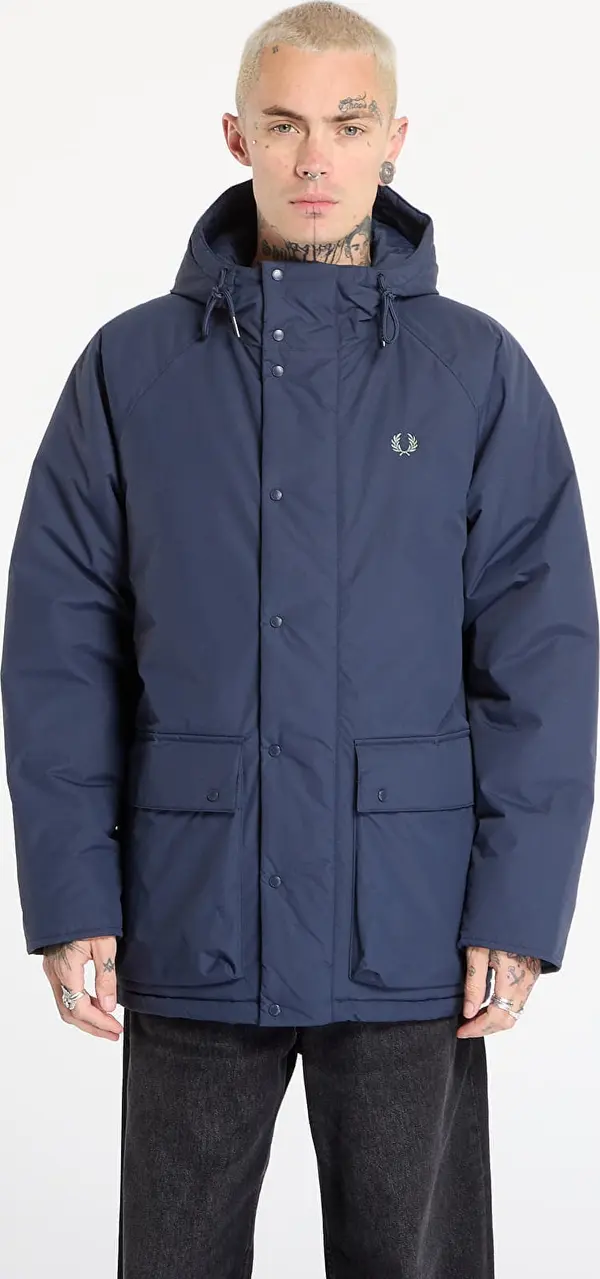 FRED PERRY Яке FRED PERRY Padded Zip Through Jacket Dark Airforce M