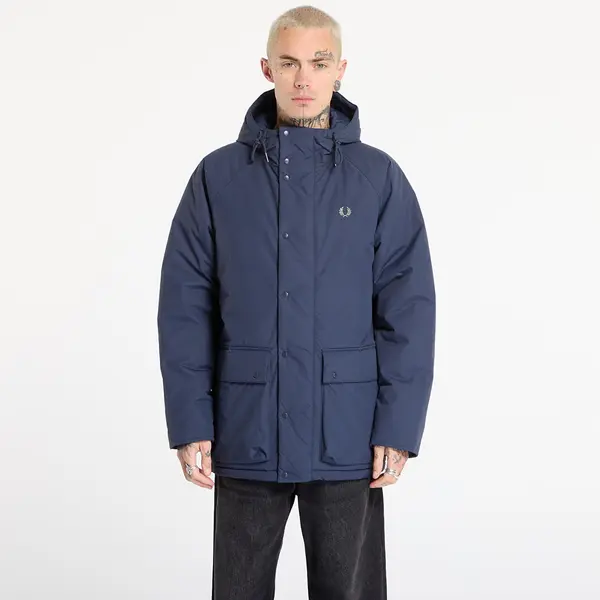 FRED PERRY Яке FRED PERRY Padded Zip Through Jacket Dark Airforce XL