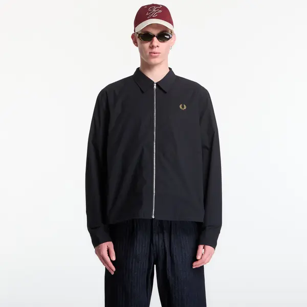 FRED PERRY Яке Fred Perry Poplin Overshirt Black XL