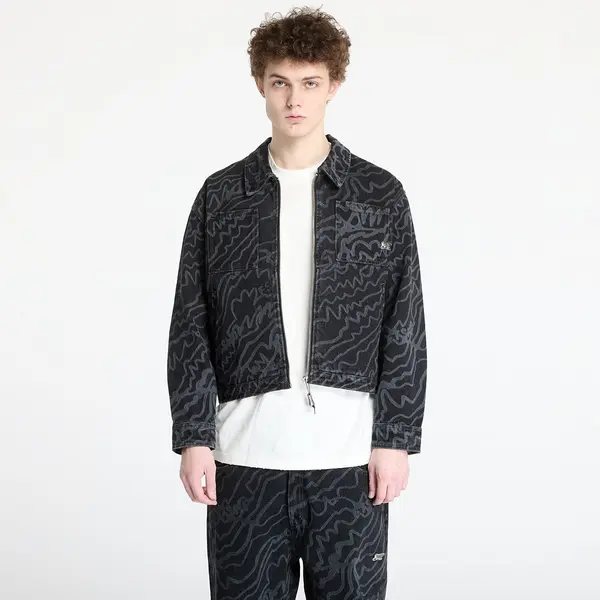 FTSHP Яке FTSHP Silver Lining Denim Jacket UNISEX Black XXL