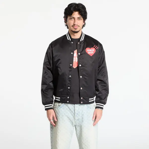 HUMAN MADE Яке HUMAN MADE Nylon Stadium Jacket UNISEX Black L