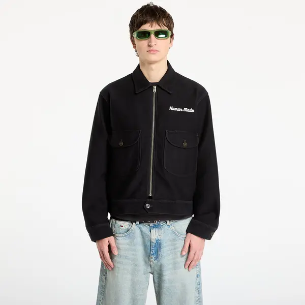 HUMAN MADE Яке HUMAN MADE Zip-Up Work Jacket UNISEX Black L