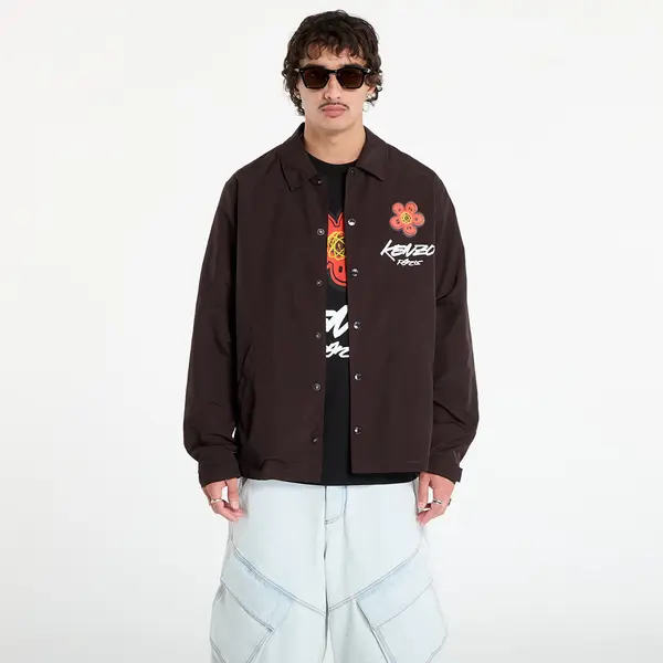 KENZO Яке KENZO x FUTURA 2000 Light Coach Jacket Chocolate L