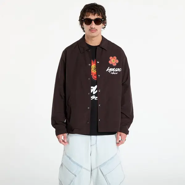 KENZO Яке KENZO x FUTURA 2000 Light Coach Jacket Chocolate M