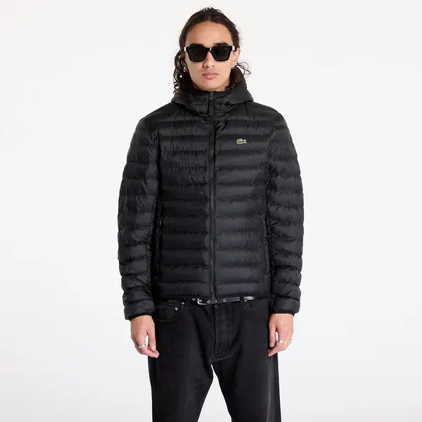 LACOSTE Яке LACOSTE Water-Repellent Quilted Puffed Jacket Black M