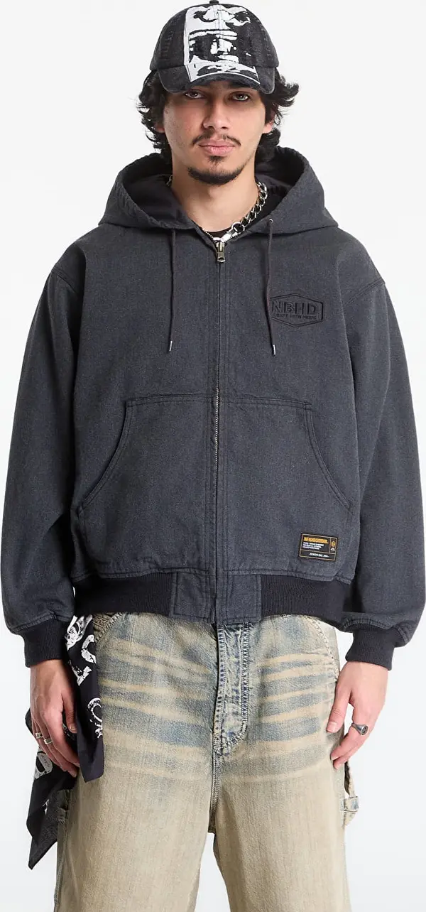 NEIGHBORHOOD Яке NEIGHBORHOOD Zip Hooded Jacket Black S