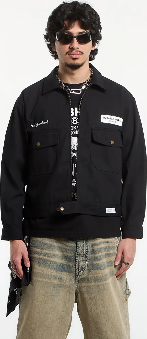 NEIGHBORHOOD Яке NEIGHBORHOOD Zip Work Jacket Black XL