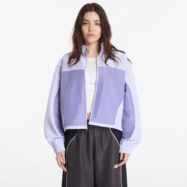 New Balance Яке New Balance Trackside Woven Jacket Dark Smoked Violet S