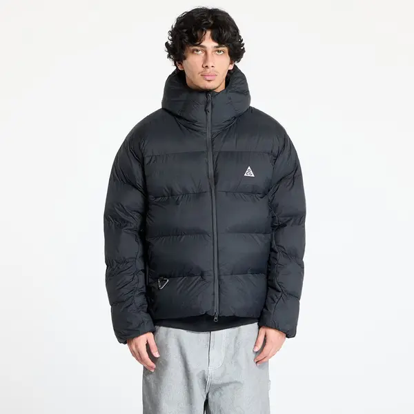 Nike Яке Nike ACG "Lunar Lake" Puffer Men's Therma-FIT ADV Loose Hooded Jacket Black/ Black/ Summit White XL