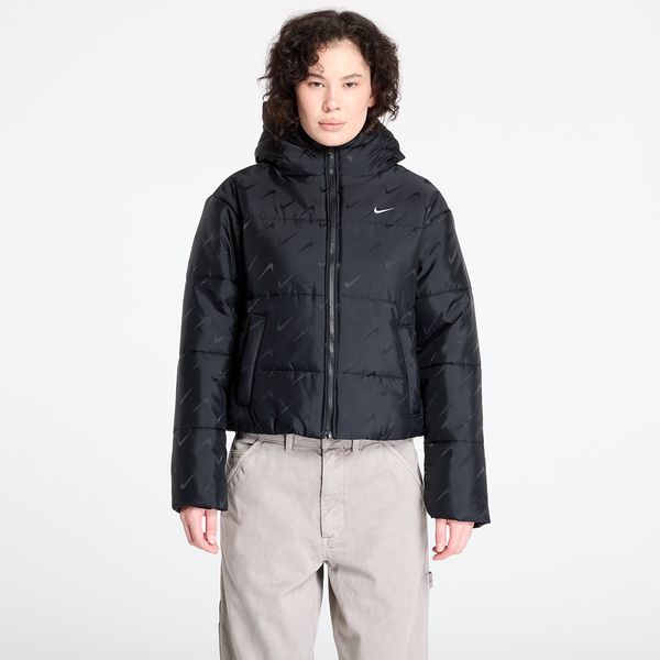 Nike Яке Nike Sportswear Classic Women's Loose Therma-FIT Puffer Jacket Black/ White S