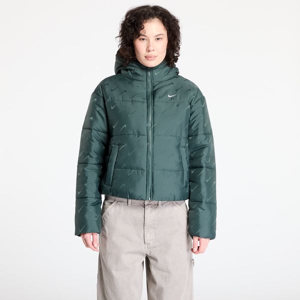 Nike Яке Nike Sportswear Classic Women's Loose Therma-FIT Puffer Jacket Vintage Green/ White S