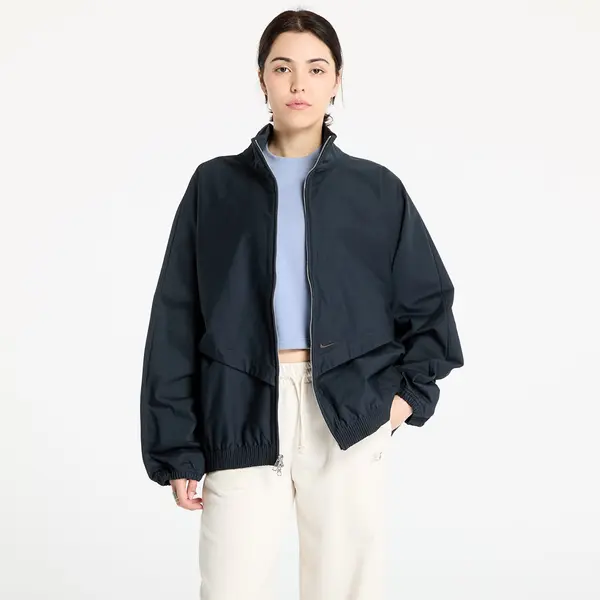 Nike Яке Nike Sportswear Collection Women's Oversized Windrunner Twill Jacket Black/ Black/ Velvet Brown L