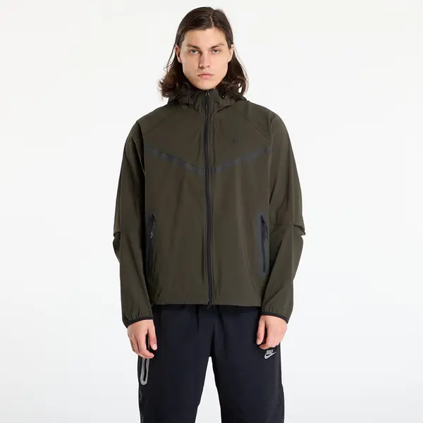 Nike Яке Nike Tech Men's Woven Jacket Sequoia/ Sequoia/ Black M